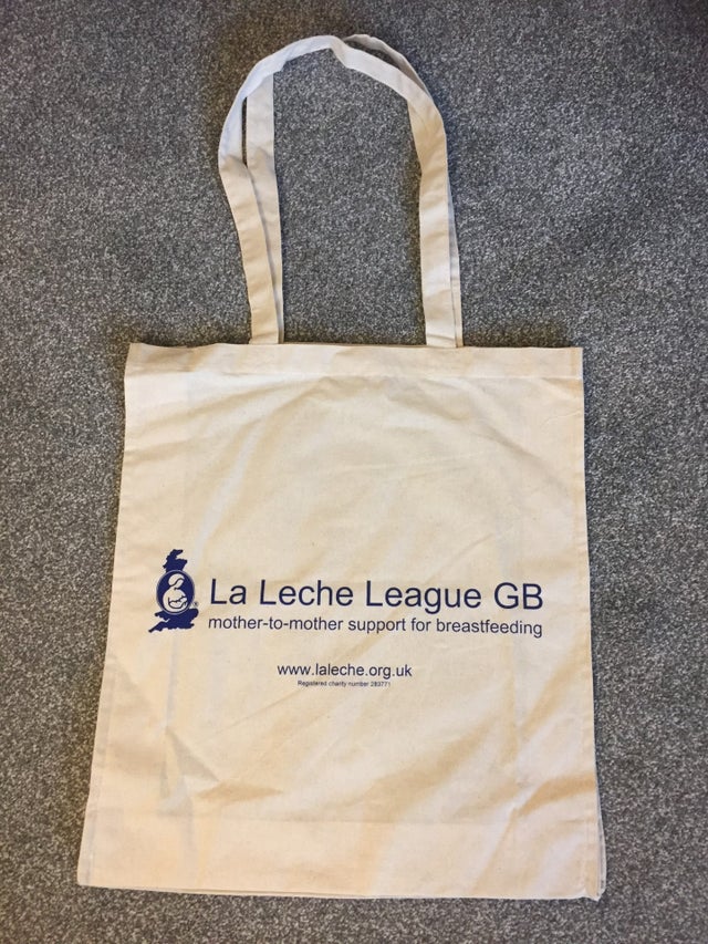 LLLGB Logo Cotton Bag with Gusset